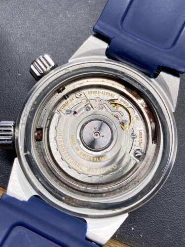 IWCアクアタイマーRef.3548　オーバーホールしました