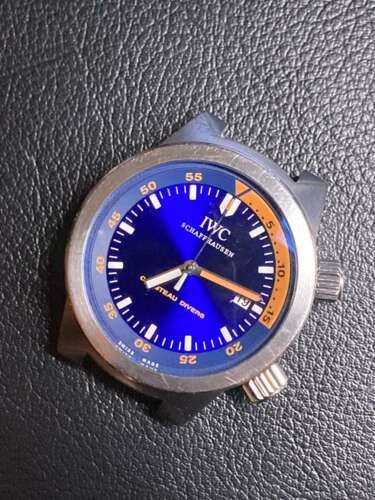 IWCアクアタイマーRef.3548　オーバーホールしました