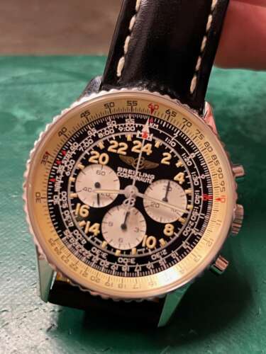 ブライトリングナビタイマーコスモノートRef.A12023 オーバーホール、ゼンマイ交換しました