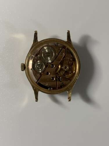 GARRARDガラード手巻き オーバーホール、風防交換、ケース仕上げしました