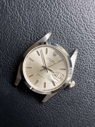 ロレックスオイスターデイトRef.6694オーバーホール、リューズ修理しました。