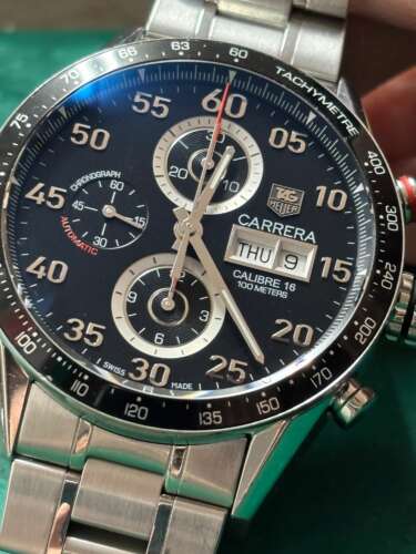 タグ・ホイヤーカレラキャリバー16クロノグラフRef.CV2A10オーバーホールしました